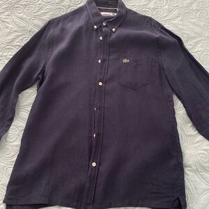 Lacoste linen shirt